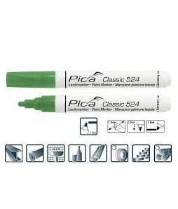 Pica Classic 524/36 Verde//524/36//Rotulador Permanente