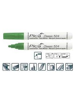 Pica Classic 524/36 Verde//524/36//Rotulador Permanente