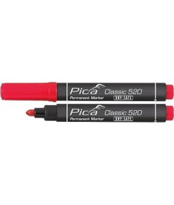 Pica Classic 520/40 Rojo//Rotulador permanente