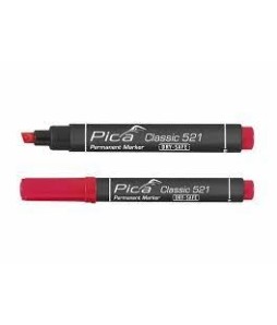 Pica Classic 521/40 Rojo//Rotulador Permanente Pica Classic 521/40 Roj