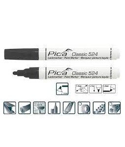 Pica Classic 524/46// Rotulador Permanente Negro