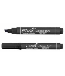 Pica Classic 521/46 Negro//Rotulador Permanente – Pica Classic 520/46