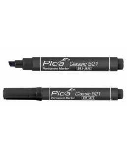 Pica Classic 521/46 Negro//Rotulador Permanente – Pica Classic 520/46