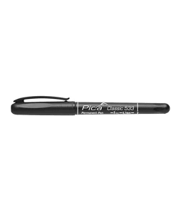 Pica Classic 533/46 Negro//Marcador Permanente Classic Fina Negro - PI