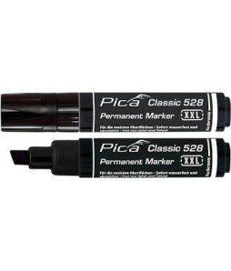 Pica Classic 528/46 Negro//Marcador Permanente XXL Pica 528/46 Negro