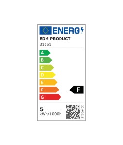 DOWNLIGHT LED EMPOTRABLE REDONDO 5W 6400K LUZ FRIA COLOR BLANCO Ø9cm E