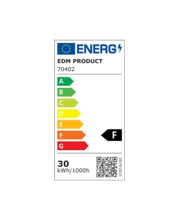 FOCO PROYECTOR LED 30W 2370lm 6400K LUZ FRIA BLACK SERIES 15,8x13,5x2,