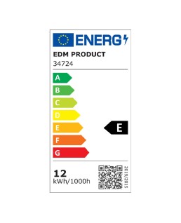 APLIQUE EXTERIOR LED CIRCULAR 12W IP65 4000K LUZ DIA Ø18,8x7,5cm EDM