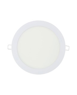 DOWNLIGHT LED EMPOTRABLE REDONDO 20W LUZ DIA 4000K 1500lm BLANCO Ø22,5