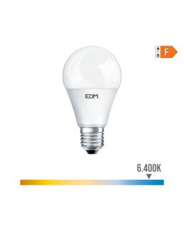 BOMBILLA STANDARD LED E27 15W 1521lm 6400K LUZ FRIA Ø6x11,5cm EDM98706