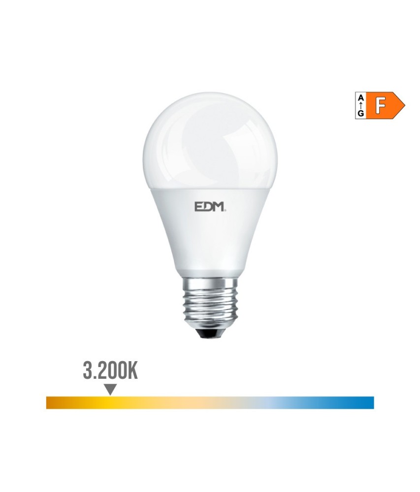 BOMBILLA STANDARD LED E27 15W 1521lm 3200K LUZ CALIDA Ø6x11,5cm//98707