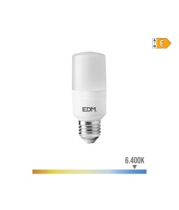 BOMBILLA TUBULAR LED E27 10W 1100lm 6400K LUZ FRIA Ø4x10,7cm/98841