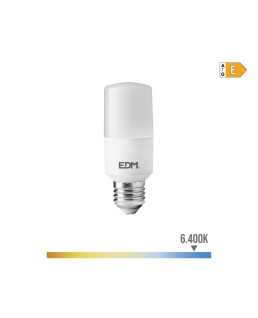 BOMBILLA TUBULAR LED E27 10W 1100lm 6400K LUZ FRIA Ø4x10,7cm/98841