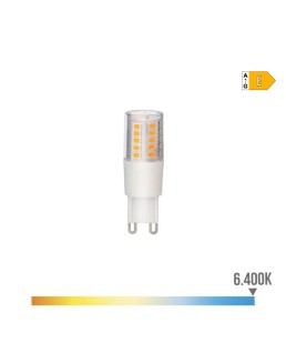 BOMBILLA G9 LED 5.5W 650lm 6400K LUZ FRIA BASE CERAMICA Ø1,8x5,4cm EDM