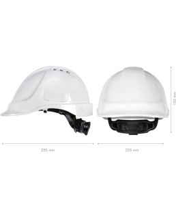 CASCO BLANCO C/REGULADOR Y BARBUQUEJO WK100180 WERKU