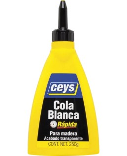 CEYS COLA BLANCA RÁPIDA ESPECIAL MADERA/Transparente