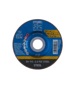 Disco de corte EH 115x2,4x22,23 mm embutido línea universal PSF STEEL para acero