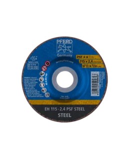 Disco de corte EH 115x2,4x22,23 mm embutido línea universal PSF STEEL para acero