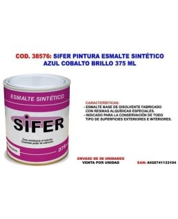 SIFER PINTURA ESMALTE SINTÉTICO 375 ml/38576