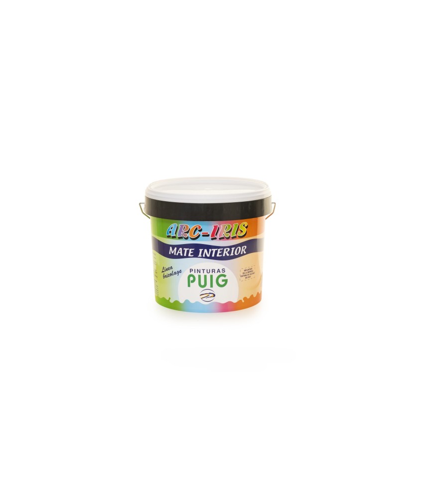 PUIG ARC-IRIS MATE INTERIOR  3L / BLANCO / PLÁSTICO