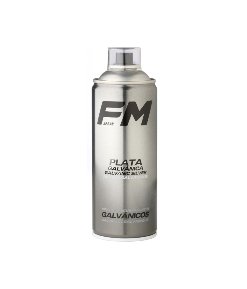 FM PINTURA SPRAY PLATA GALVANICA / 205104